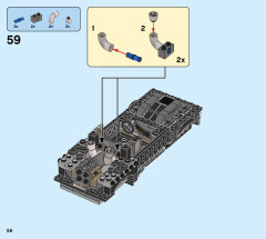 LEGO 76181 instructions page 58 – build guide