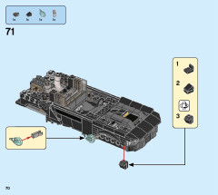 LEGO 76181 instructions page 70 – build guide
