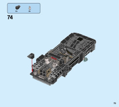 LEGO 76181 instructions page 73 – build guide