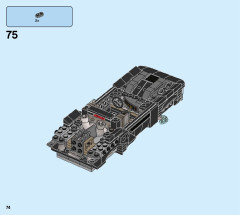 LEGO 76181 instructions page 74 – build guide