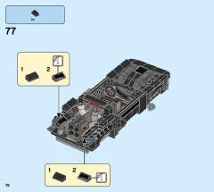 LEGO 76181 instructions page 76 – build guide
