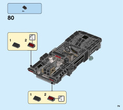LEGO 76181 instructions page 79 – build guide