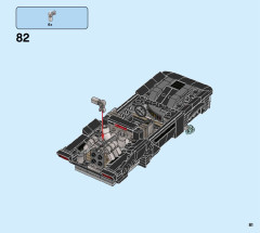 LEGO 76181 instructions page 81 – build guide
