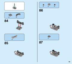 LEGO 76181 instructions page 83 – build guide