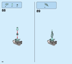 LEGO 76181 instructions page 84 – build guide