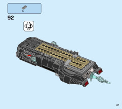 LEGO 76181 instructions page 87 – build guide