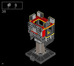 LEGO 76182 instructions page 34 – build guide