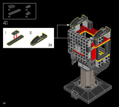 LEGO 76182 instructions page 38 – build guide