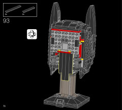 LEGO 76182 instructions page 70 – build guide