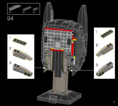 LEGO 76182 instructions page 71 – build guide