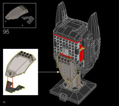 LEGO 76182 instructions page 72 – build guide