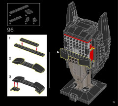 LEGO 76182 instructions page 73 – build guide