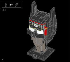 LEGO 76182 instructions page 76 – build guide