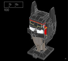 LEGO 76182 instructions page 77 – build guide