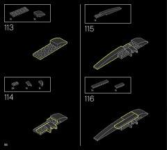 LEGO 76182 instructions page 86 – build guide