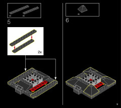 LEGO 76182 instructions page 9 – build guide