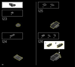 LEGO 76182 instructions page 90 – build guide