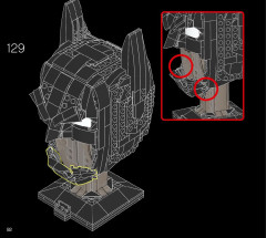 LEGO 76182 instructions page 92 – build guide