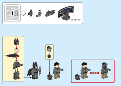 LEGO 76183 instructions page 6 – build guide
