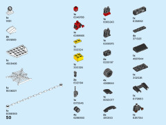 LEGO 76184 instructions page 50 – build guide