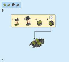 LEGO 76185 instructions page 10 – build guide