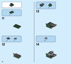 LEGO 76185 instructions page 12 – build guide