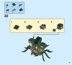 LEGO 76185 instructions page 17 – build guide