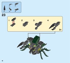 LEGO 76185 instructions page 18 – build guide