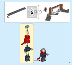 LEGO 76185 instructions page 19 – build guide