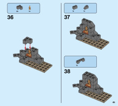 LEGO 76185 instructions page 45 – build guide