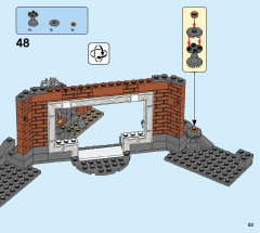 LEGO 76185 instructions page 53 – build guide