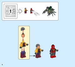 LEGO 76185 instructions page 6 – build guide