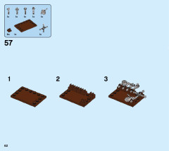 LEGO 76185 instructions page 62 – build guide