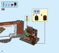 LEGO 76185 instructions page 64 – build guide