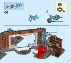 LEGO 76185 instructions page 69 – build guide