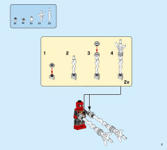 LEGO 76185 instructions page 7 – build guide