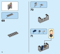 LEGO 76185 instructions page 72 – build guide