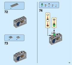LEGO 76185 instructions page 73 – build guide