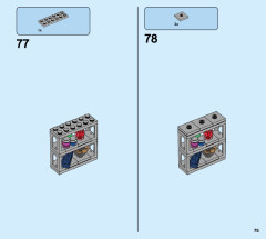 LEGO 76185 instructions page 75 – build guide