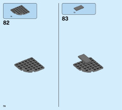 LEGO 76185 instructions page 78 – build guide