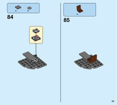 LEGO 76185 instructions page 79 – build guide