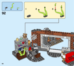 LEGO 76185 instructions page 86 – build guide