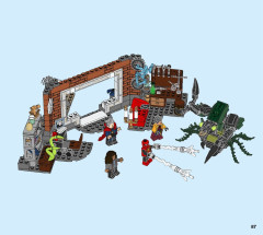 LEGO 76185 instructions page 87 – build guide