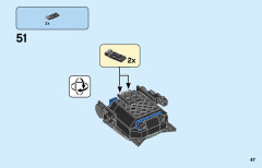 LEGO 76186 instructions page 47 – build guide
