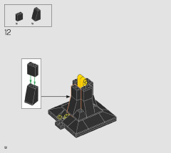 LEGO 76187 instructions page 12 – build guide