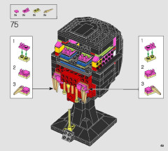 LEGO 76187 instructions page 49 – build guide
