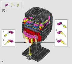 LEGO 76187 instructions page 50 – build guide