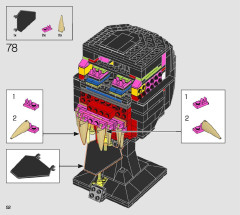 LEGO 76187 instructions page 52 – build guide