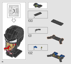 LEGO 76187 instructions page 60 – build guide