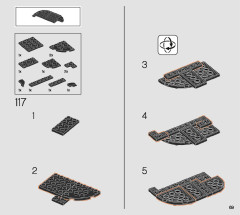 LEGO 76187 instructions page 69 – build guide
